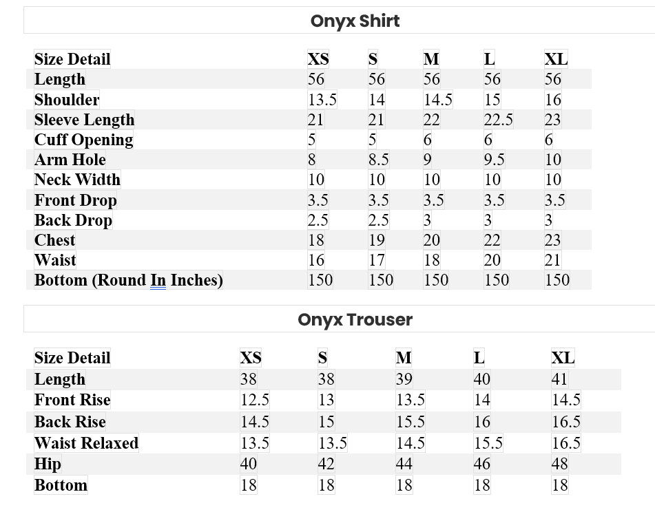 Chiffon Frock Sequin Embroidery 3PC - Onyx