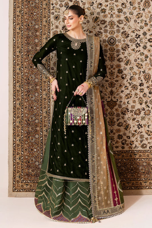 Embroidered Velvet Formal D-09