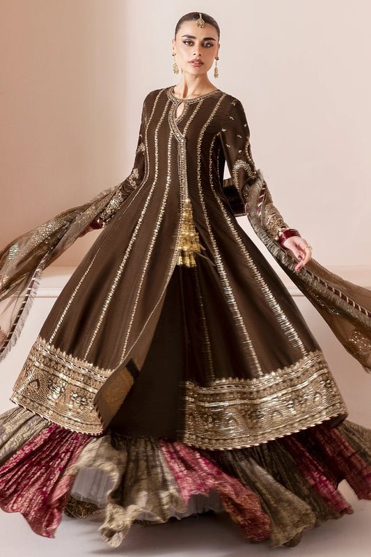 Embroidered Velvet Formal D-04