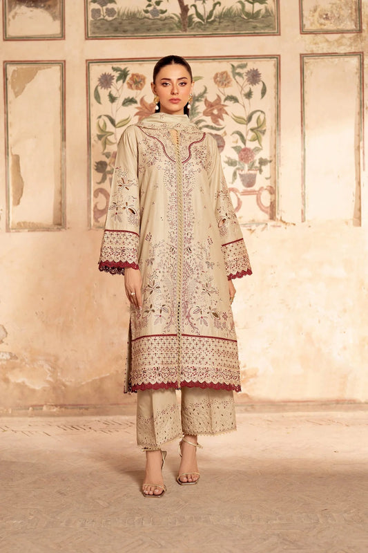 3PC Luxury Lawn - UFAQ