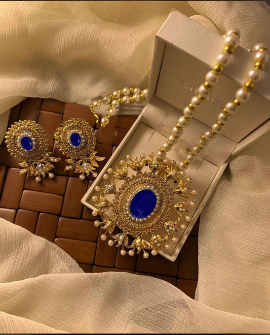 Hanina Pearl Locket Set by Rawayat - 6 Colors