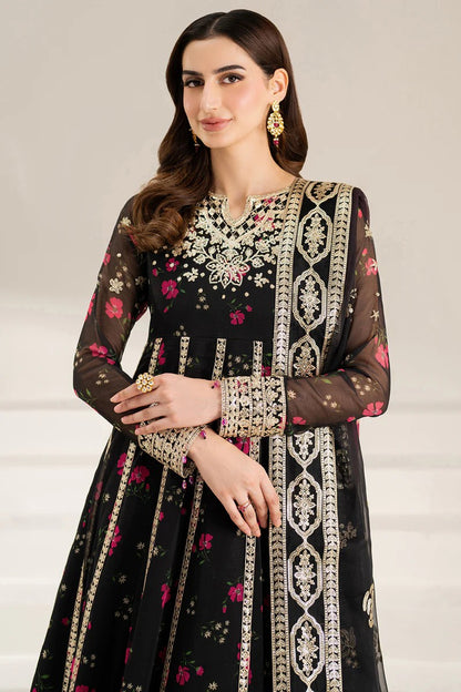 Luxury Black Formal - Fuchsia Night