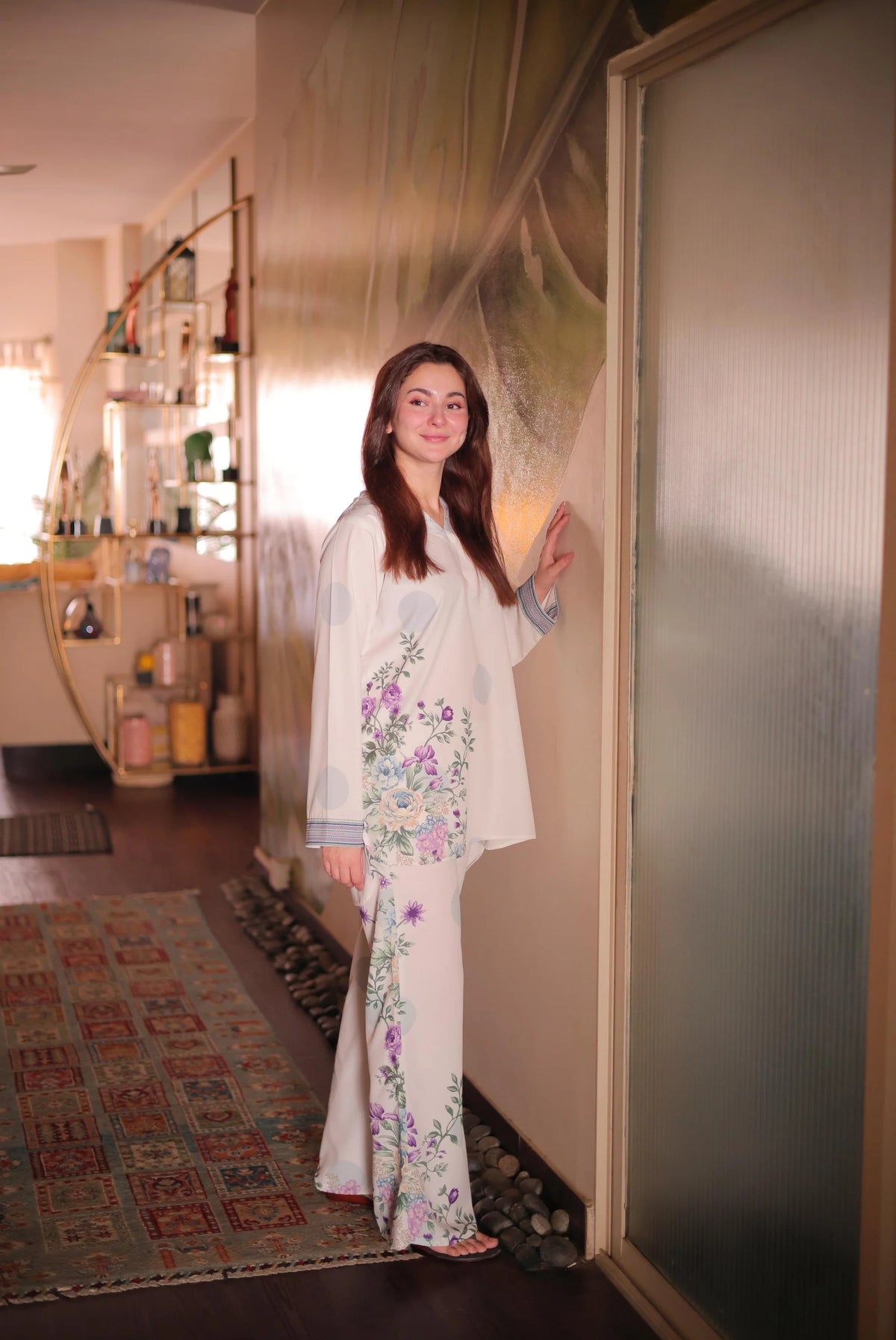 2PC Crepe Printed Set - Vyara
