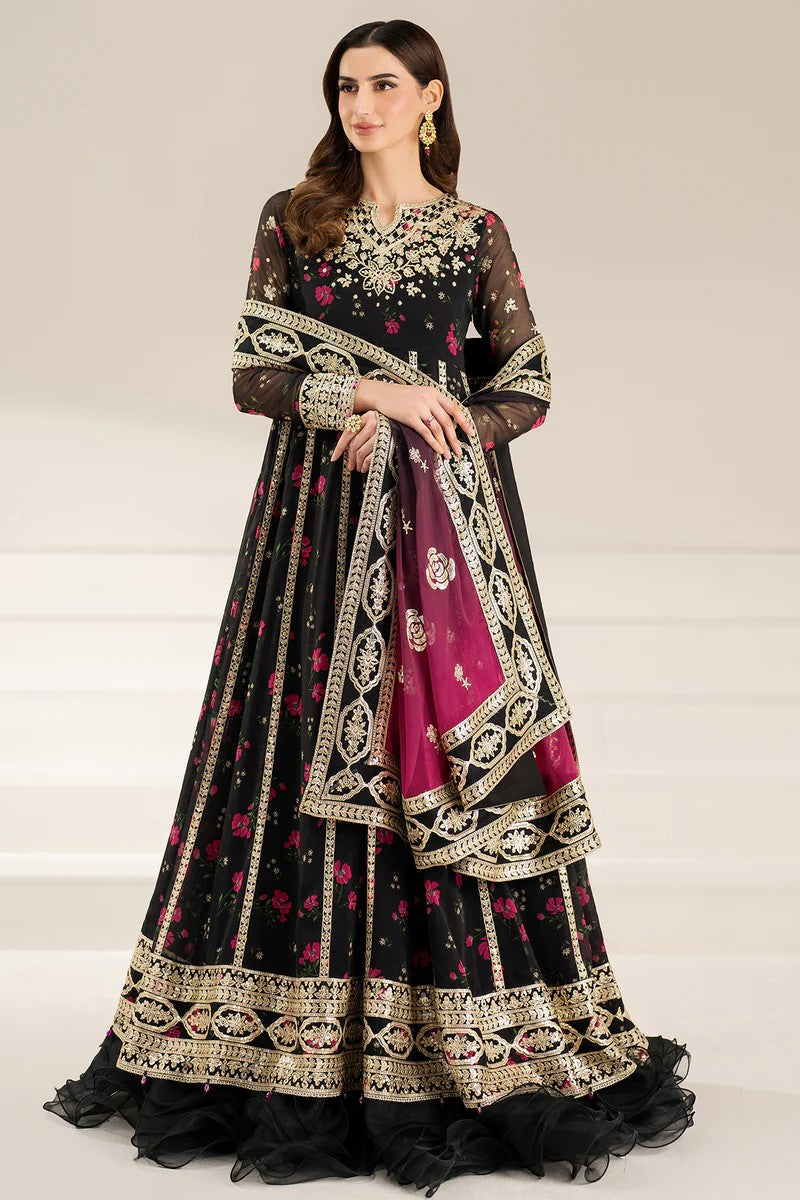 Luxury Black Formal - Fuchsia Night
