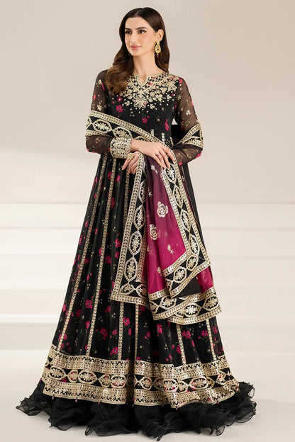 Luxury Black Formal - Fuchsia Night