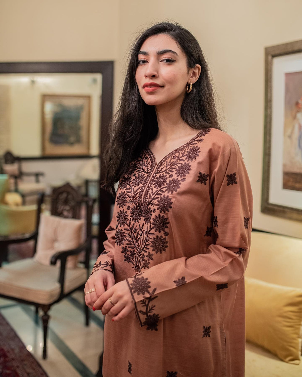 2pc Linen Set - Bhairvi