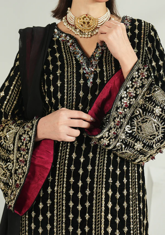 Luxury Velvet 3 Piece - AM-20