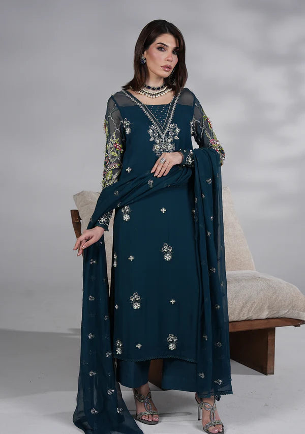 Luxury Teal 3 Piece - AM-15