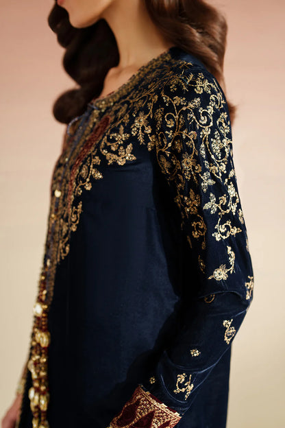 Embroidered Velvet Formal VVF D-7