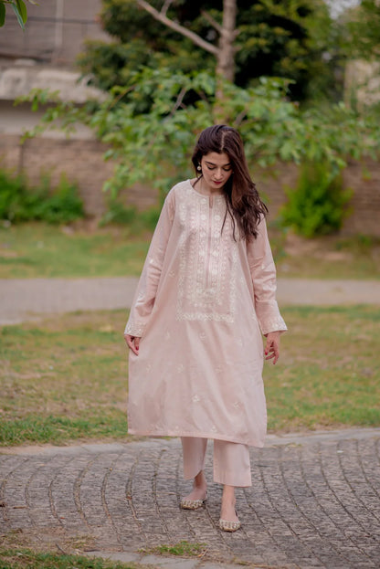 Kandhari Khaddar - 2pc (Ready To Ship)