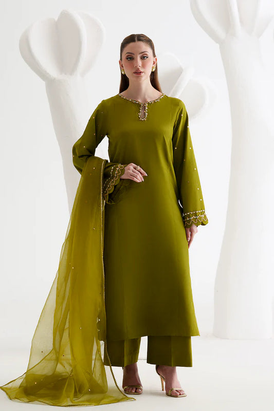 3pc Neon Green Suit - AM-47
