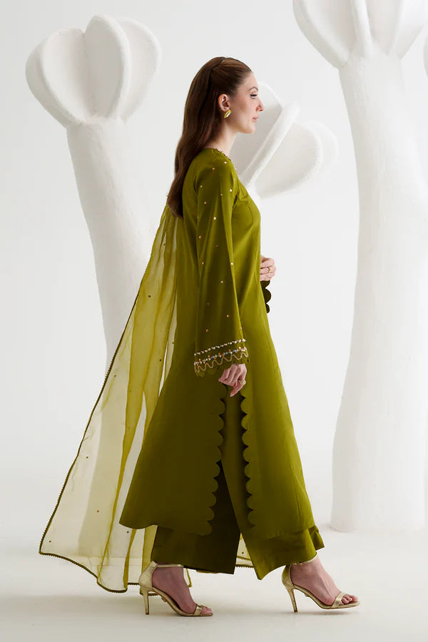 3pc Neon Green Suit - AM-47