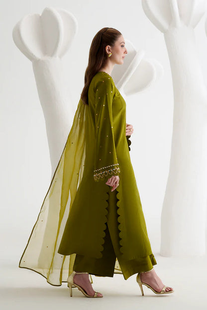 3pc Neon Green Suit - AM-47