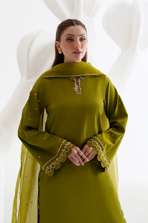 3pc Neon Green Suit - AM-47