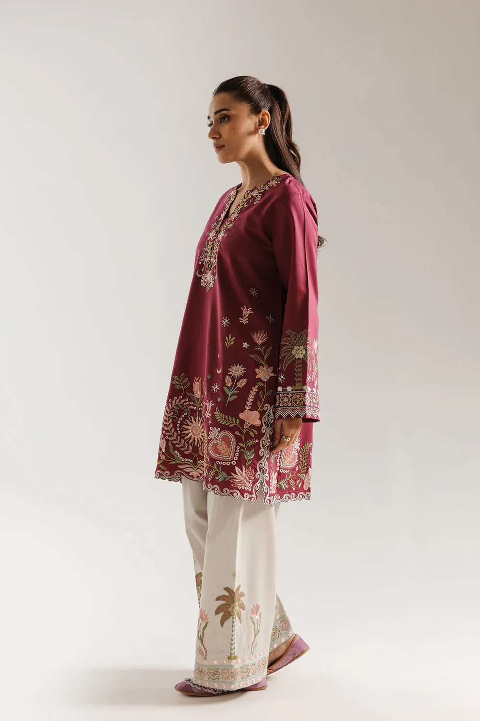 2 PIECE CO-ORD - MULBERY BLOOM