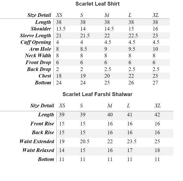 Olive Green Chiffon Farshi Style 3PC - Scarlet Leaf