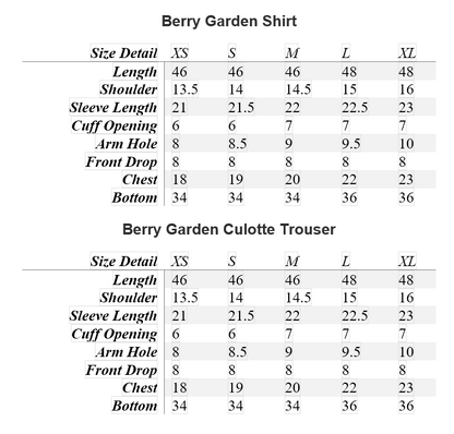 3PC Purple Embroidered Chiffon  Suit - Berry Garden