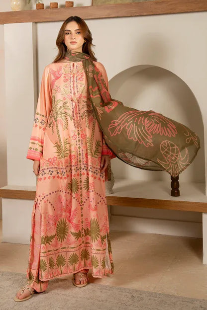 Printed Poly Cambric Set - Golden Hour