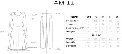 Luxury Chiffon 2 Piece - AM-11