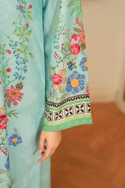 Printed Poly Cambric Set - Noir Eclat
